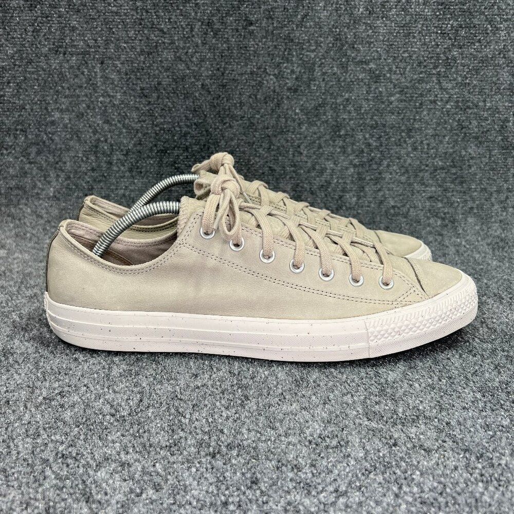 Converse CTAS‎ OX Nubuck Sneakers Men's Size 13 Grey Leather Low Lace Up Shoes